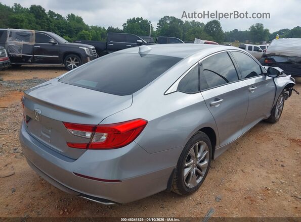 1HGCV1F1XJA202796 2018 HONDA ACCORD Silver Задня права чверть