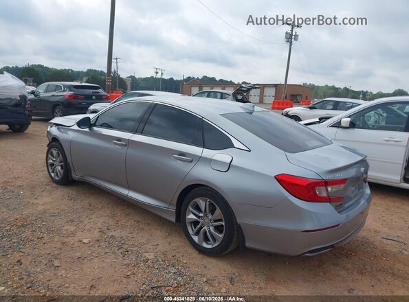 1HGCV1F1XJA202796 2018 HONDA ACCORD Silver Задня ліва чверть