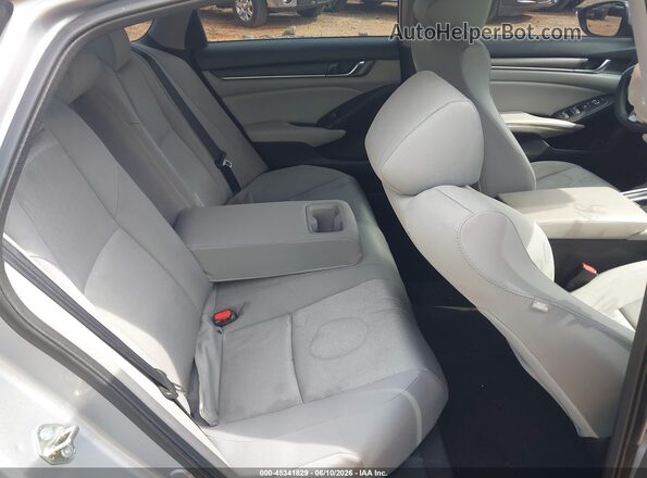 1HGCV1F1XJA202796 2018 HONDA ACCORD Silver Вид наклейки з VIN-кодом