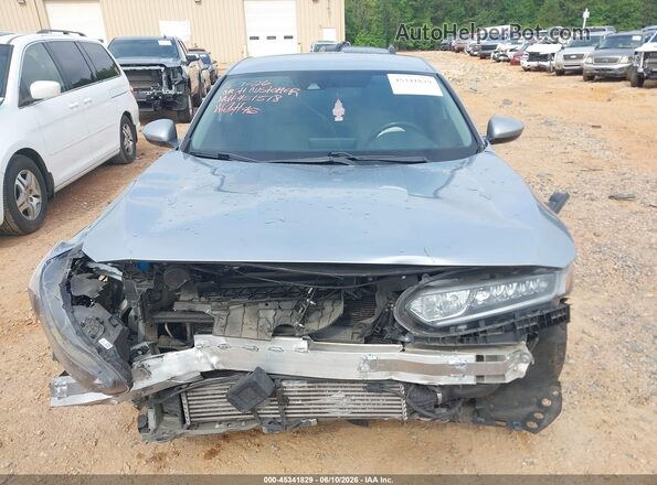 1HGCV1F1XJA202796 2018 HONDA ACCORD Silver Вид щитка приладів
