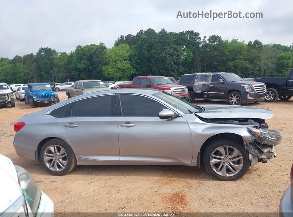 1HGCV1F1XJA202796 2018 HONDA ACCORD Silver Вид задньої частини салону