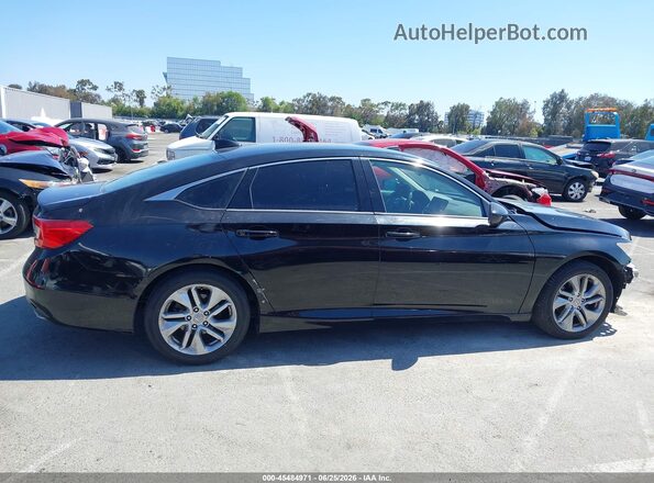 1HGCV1F1XJA258981 2018 HONDA ACCORD Black Vista interior de 360 grados
