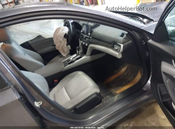 1HGCV1F1XKA047832 2019 HONDA ACCORD Gray Vista interior delantera