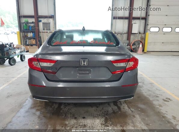 1HGCV1F1XKA047832 2019 HONDA ACCORD Gray 