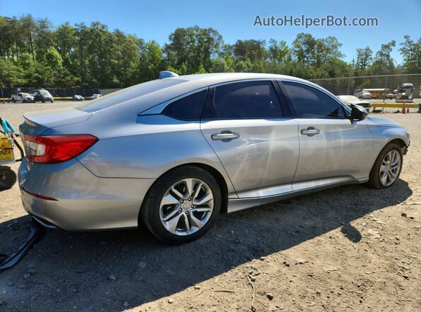 1HGCV1F1XKA087179 2019 HONDA ACCORD Silver უკანა მარჯვენა