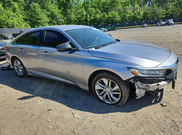 1HGCV1F1XKA087179 2019 HONDA ACCORD Silver წინა მარჯვენა
