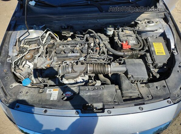 1HGCV1F1XKA087179 2019 HONDA ACCORD Silver უკანა სალონის ხედი
