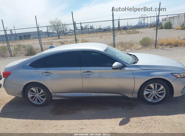 1HGCV1F1XKA110184 2019 HONDA ACCORD Silver Widok wnętrza z tyłu