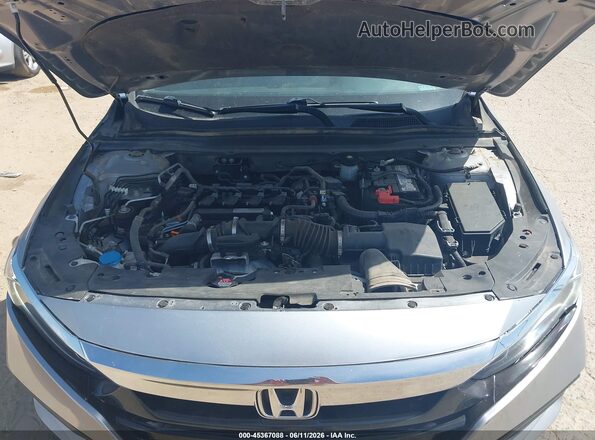 1HGCV1F1XKA110184 2019 HONDA ACCORD Silver Widok z tyłu