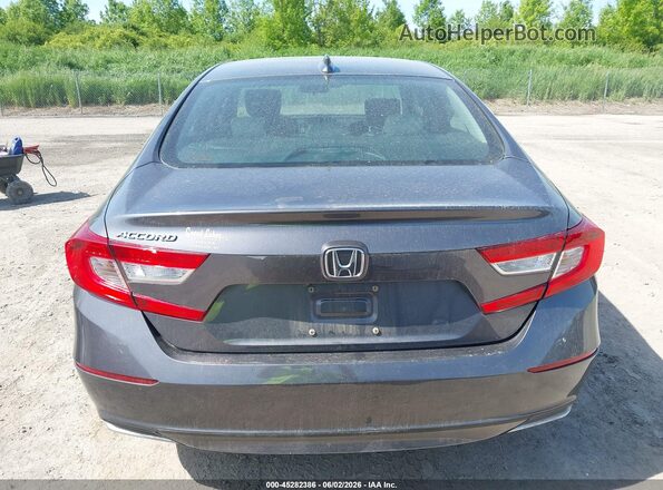 1HGCV1F1XKA130404 2019 HONDA ACCORD Gray 
