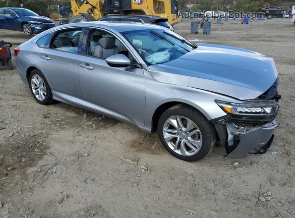 1HGCV1F1XKA156775 2019 HONDA ACCORD Silver Delantero derecho