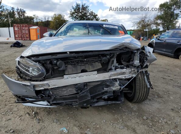 1HGCV1F1XKA156775 2019 HONDA ACCORD Silver Vista frontal