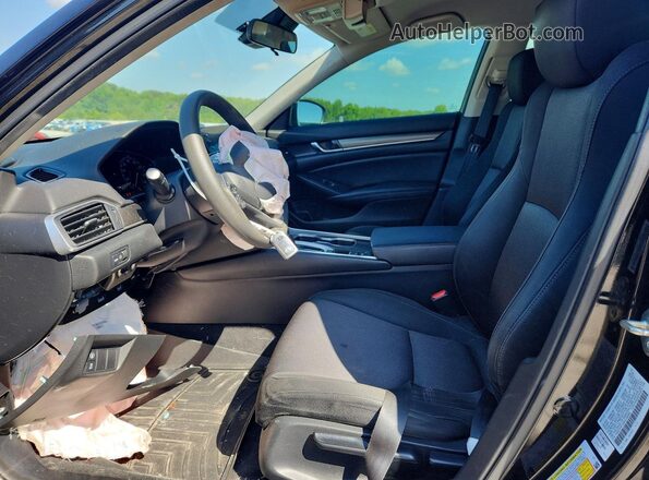 1HGCV1F1XKA158395 2019 HONDA ACCORD Black 