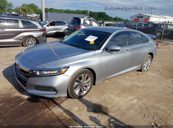 1HGCV1F1XLA064924 2020 HONDA ACCORD Silver Vista tres cuartos delantera izquierda
