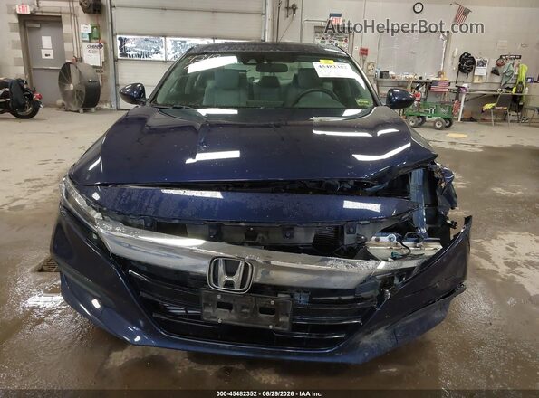 1HGCV1F1XLA106914 2020 HONDA ACCORD Blue Դիմացի տեսք