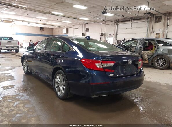 1HGCV1F1XLA106914 2020 HONDA ACCORD Blue Հետևի ձախ