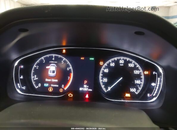 1HGCV1F1XLA106914 2020 HONDA ACCORD Blue Հետևի նստատեղերի տեսք
