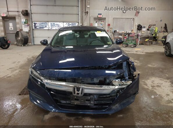 1HGCV1F1XLA106914 2020 HONDA ACCORD Blue Սարքավորումների վահանակի տեսք