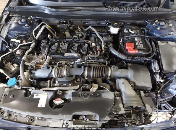 1HGCV1F1XLA106914 2020 HONDA ACCORD Blue Հետևի տեսք