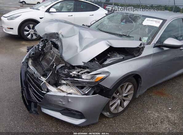 1HGCV1F1XMA011626 2021 HONDA ACCORD Silver Դիմացի տեսք
