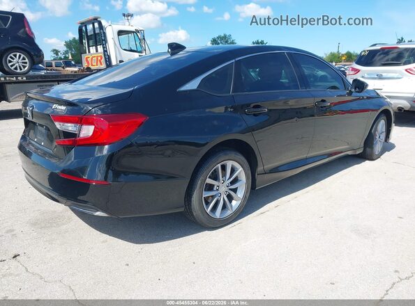 1HGCV1F1XMA017846 2021 HONDA ACCORD Black Trasero derecho