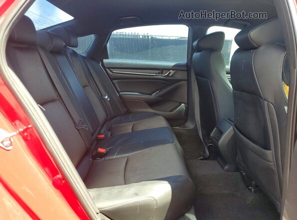 1HGCV1F30JA217857 2018 HONDA ACCORD Red 