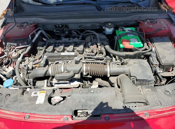 1HGCV1F30JA217857 2018 HONDA ACCORD Red 