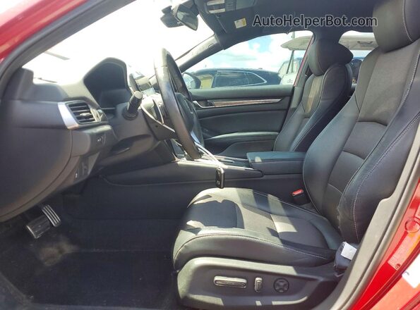 1HGCV1F30JA217857 2018 HONDA ACCORD Red 