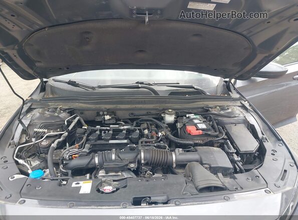 1HGCV1F30JA259249 2018 HONDA ACCORD Серый Вид сзади