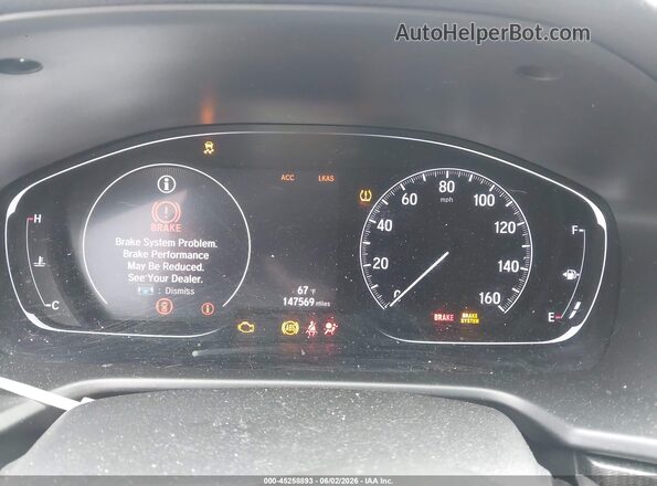 1HGCV1F30JA265472 2018 HONDA ACCORD Черный Передняя левая четверть