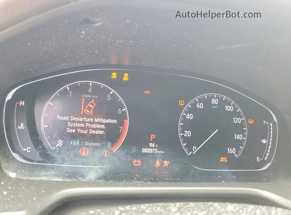 1HGCV1F30KA001640 2019 HONDA ACCORD Красный 