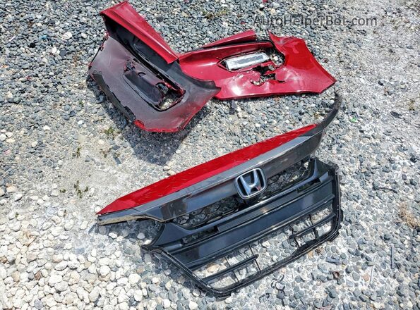 1HGCV1F30KA001640 2019 HONDA ACCORD Красный 