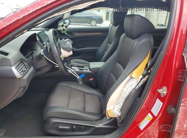 1HGCV1F30KA001640 2019 HONDA ACCORD Красный 