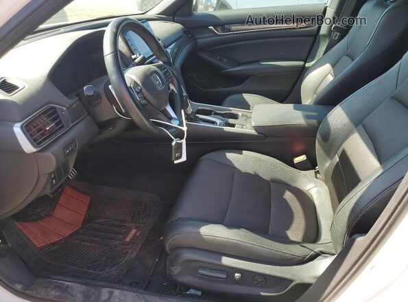 1HGCV1F30KA105089 2019 HONDA ACCORD White Vista interior delantera