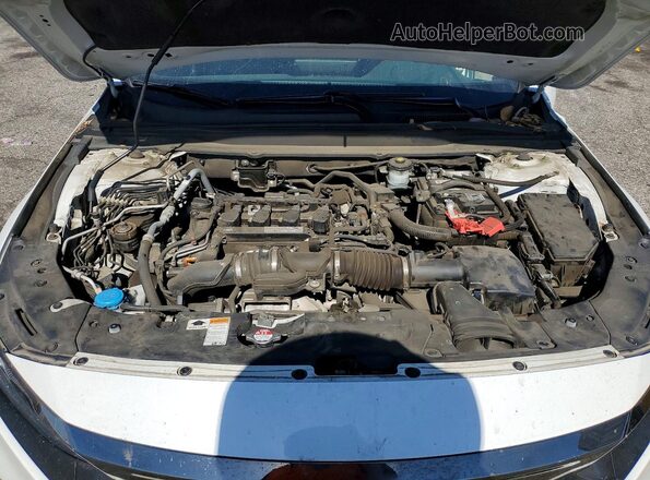 1HGCV1F30KA105089 2019 HONDA ACCORD White Vista interior trasera