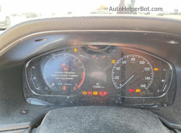 1HGCV1F30LA070250 2020 HONDA ACCORD Серебряный Вид щитка приборов