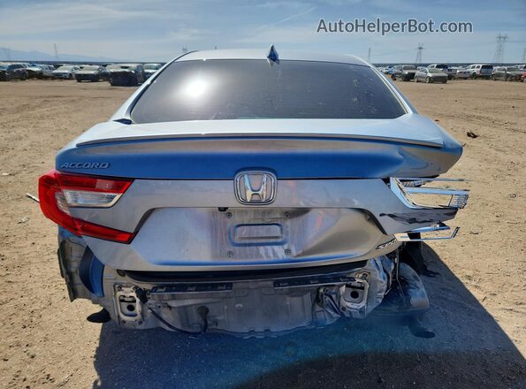 1HGCV1F30LA070250 2020 HONDA ACCORD Серебряный Вид сзади