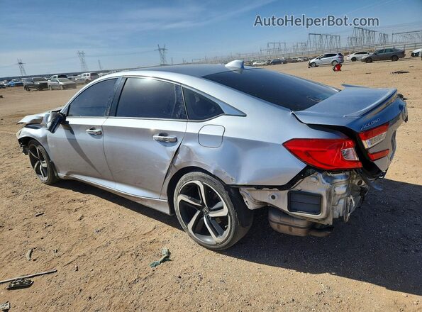 1HGCV1F30LA070250 2020 HONDA ACCORD Серебряный Задняя левая четверть