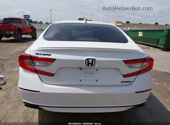 1HGCV1F30LA089915 2020 HONDA ACCORD Белый 
