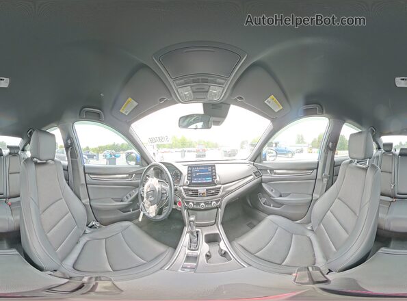 1HGCV1F30LA150079 2020 HONDA ACCORD Blue Вид наклейки з VIN-кодом
