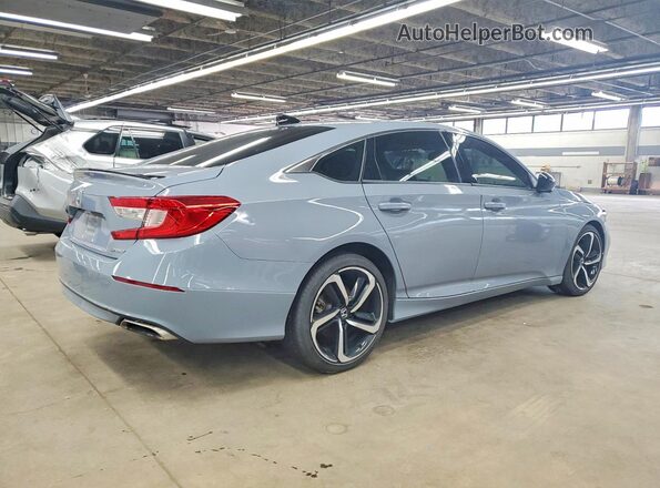 1HGCV1F30MA059959 2021 HONDA ACCORD Gray 