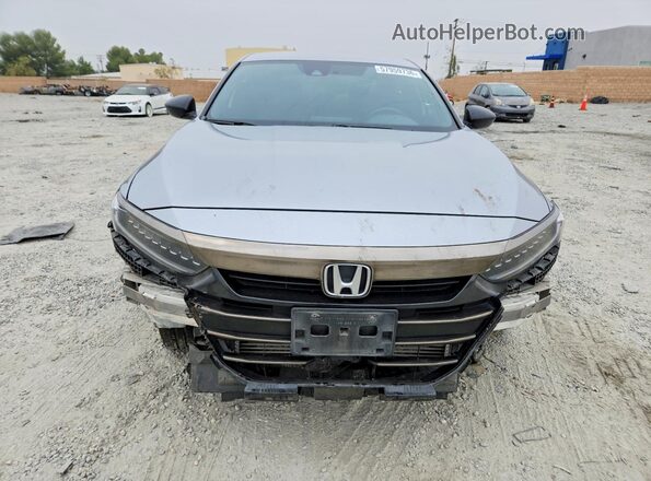 1HGCV1F30MA086823 2021 HONDA ACCORD Silver წინა ხედი