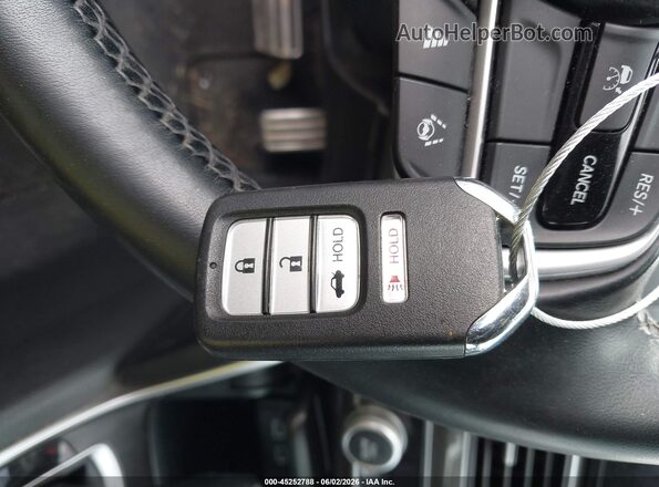 1HGCV1F30NA002968 2022 HONDA ACCORD White Dashboard view