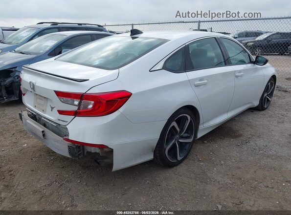 1HGCV1F30NA002968 2022 HONDA ACCORD White Rear right