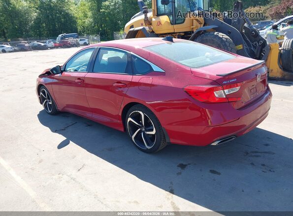 1HGCV1F30NA024677 2022 HONDA ACCORD Красный 