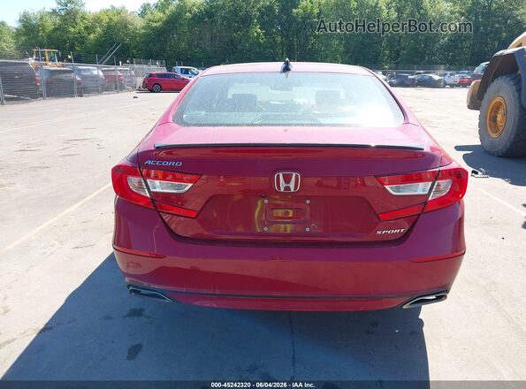 1HGCV1F30NA024677 2022 HONDA ACCORD Красный 