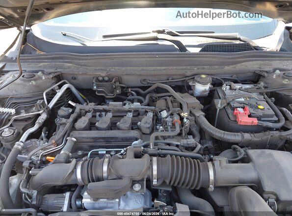 1HGCV1F30NA094597 2022 HONDA ACCORD Black Rear view