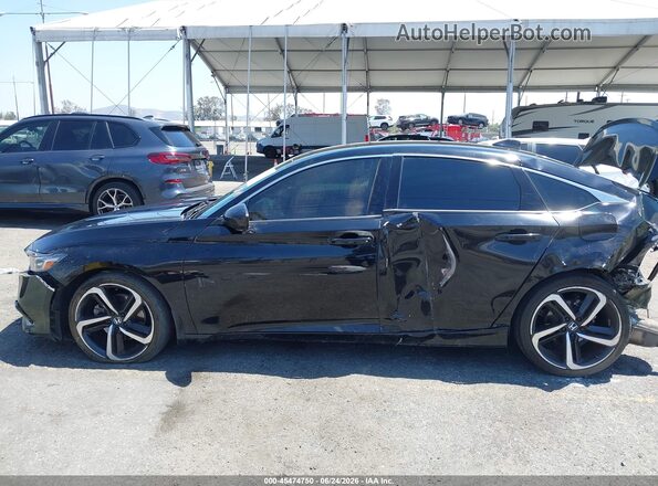 1HGCV1F30NA094597 2022 HONDA ACCORD Black 360 interior view