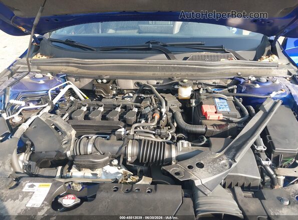 1HGCV1F30NA112922 2022 HONDA ACCORD Blue Widok z tyłu