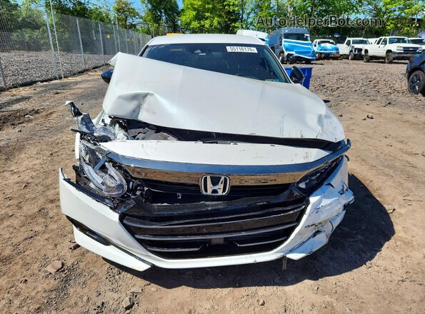1HGCV1F30NA116727 2022 HONDA ACCORD White Вид спереду